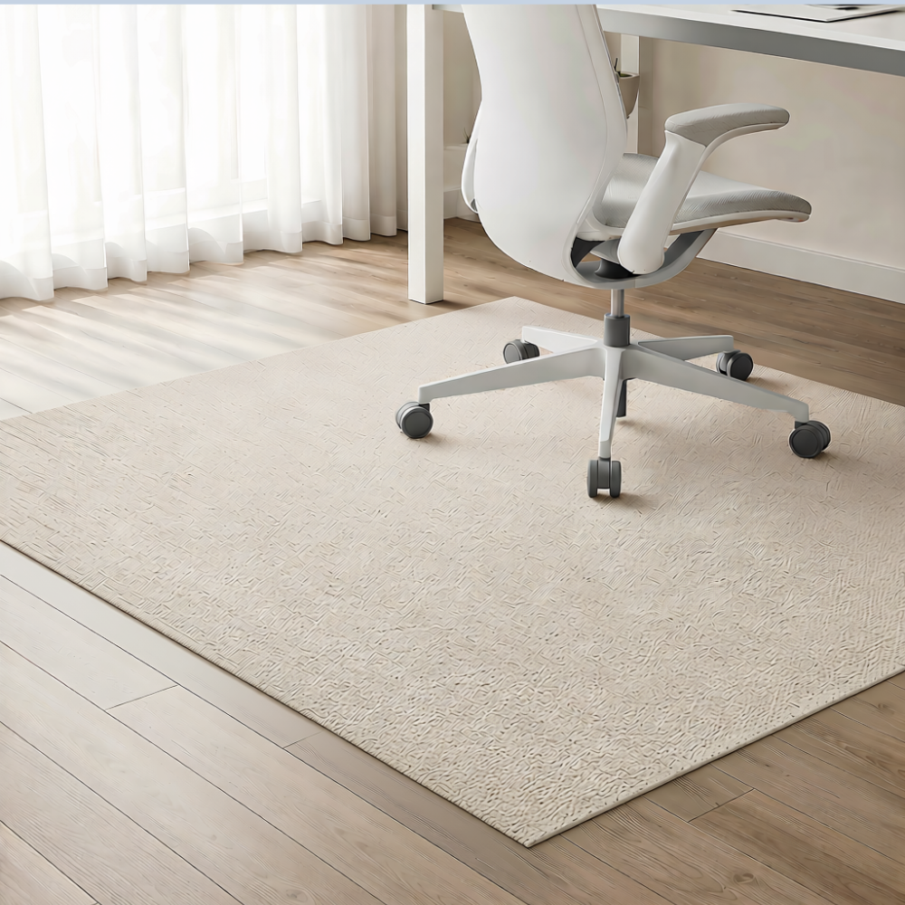 Moderne Schreibtischstuhlmatte - Strapazierfähiges Polyester für Büro & Home Office
