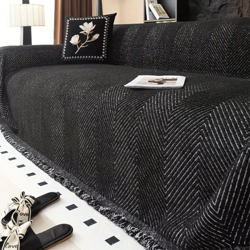 Wasserdichter & Antirutsch Sofaschoner - Atmungsaktiver Mikrofasern Deckenüberwurf