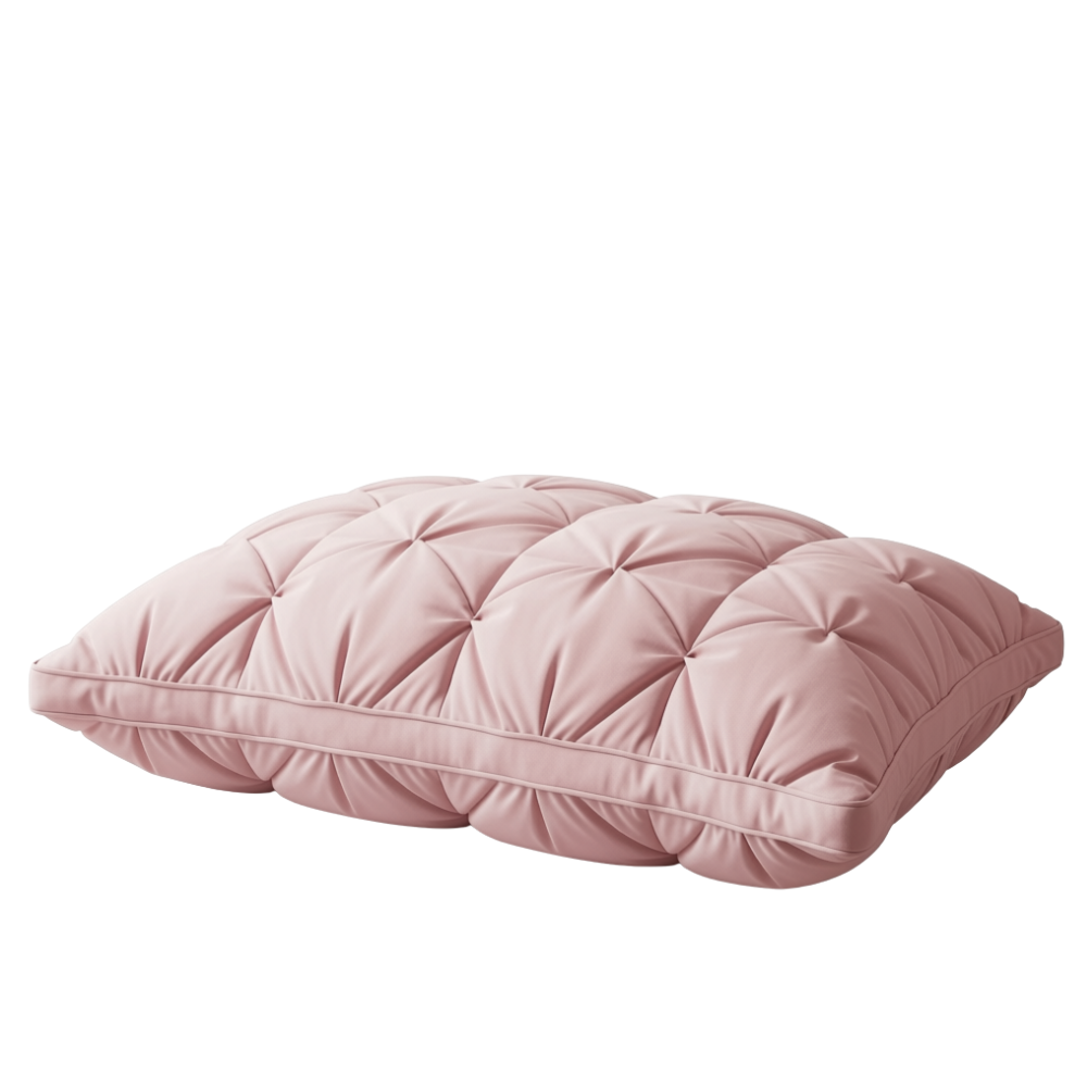 Weiches Kopfkissen 48 x 74 cm – Bettkissen mit daunenähnlicher Mikrofaserfüllung, 700 bis 900 g