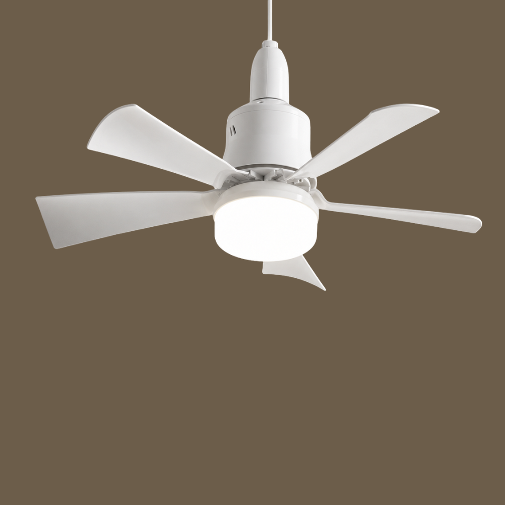 Deckenventilator mit Licht E27 LED Schraubfassung Fernbedienung 40W für Schlafzimmer Wohnzimmer