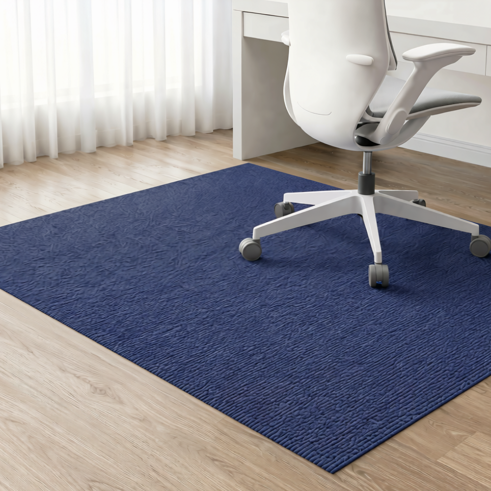 Moderne Schreibtischstuhlmatte - Strapazierfähiges Polyester für Büro & Home Office