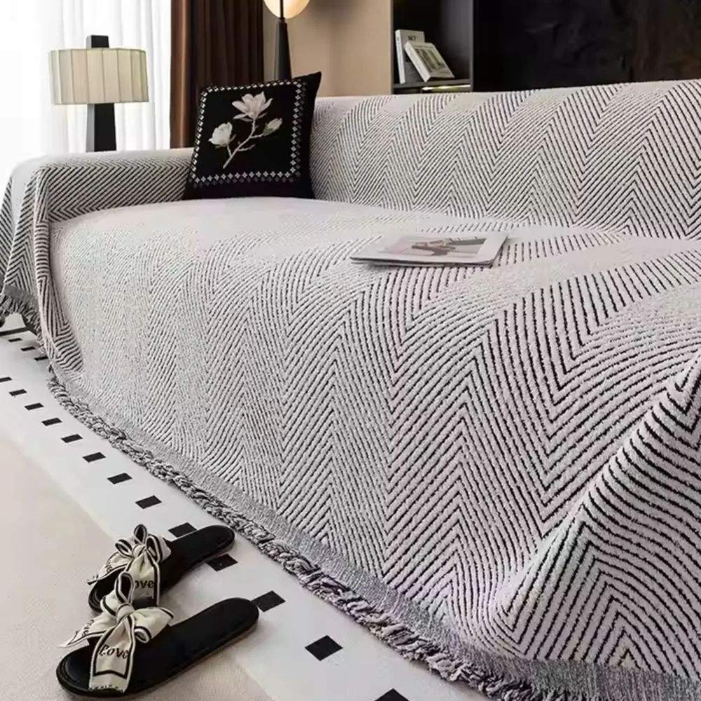 Wasserdichter & Antirutsch Sofaschoner - Atmungsaktiver Mikrofasern Deckenüberwurf