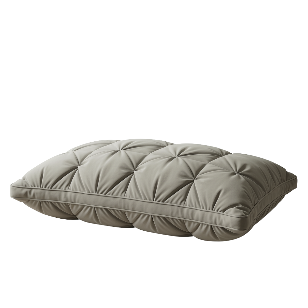 Weiches Kopfkissen 48 x 74 cm – Bettkissen mit daunenähnlicher Mikrofaserfüllung, 700 bis 900 g