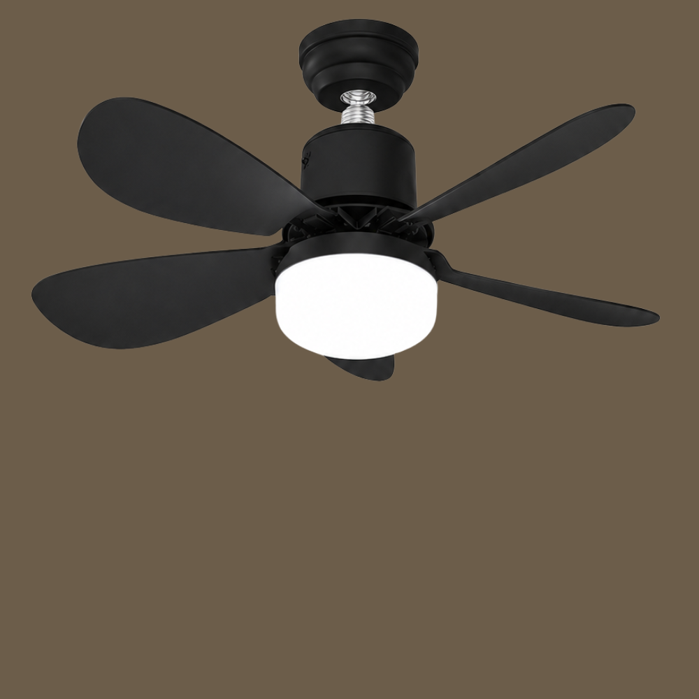 Deckenventilator mit Licht E27 LED Schraubfassung Fernbedienung 40W für Schlafzimmer Wohnzimmer