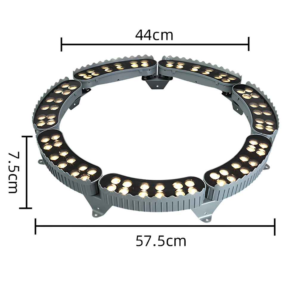 LED Ring Strahler für Bäume - Wetterfester Außenstrahler für Garten & Landschaft