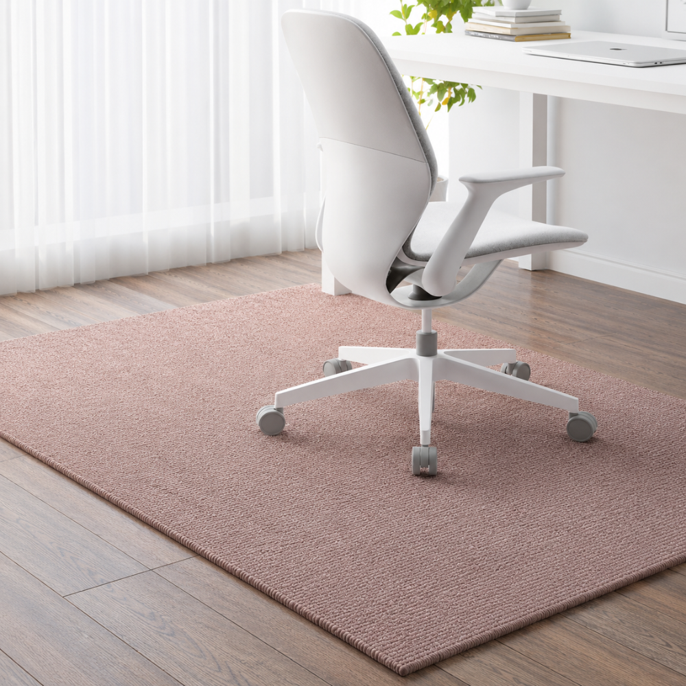 Moderne Schreibtischstuhlmatte - Strapazierfähiges Polyester für Büro & Home Office