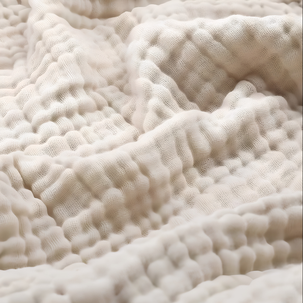Sano Musselin Kuscheldecke Baumwolle - Leichte Wohndecke & Sofadecke für Sommer & Übergang