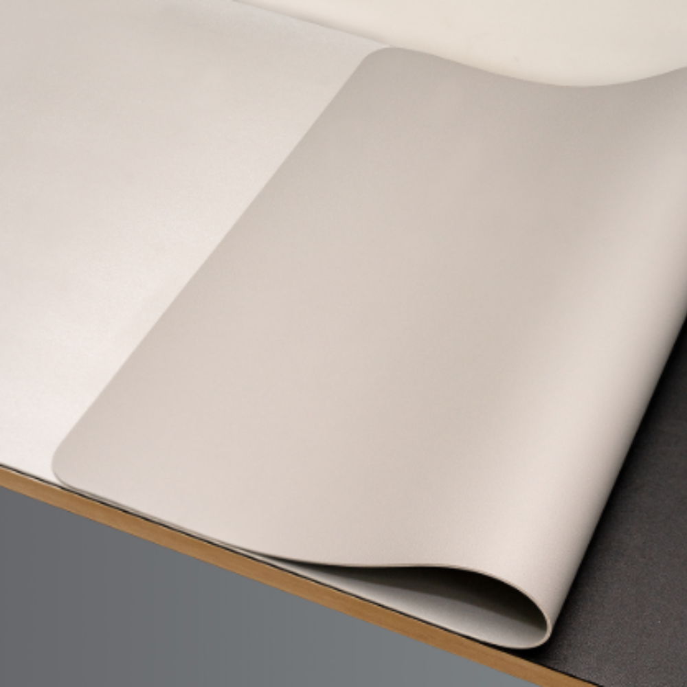 Reversible Schreibtischunterlage PU-Leder – Große Mauspad-Matte mit glatter Oberfläche für Arbeit & Gaming