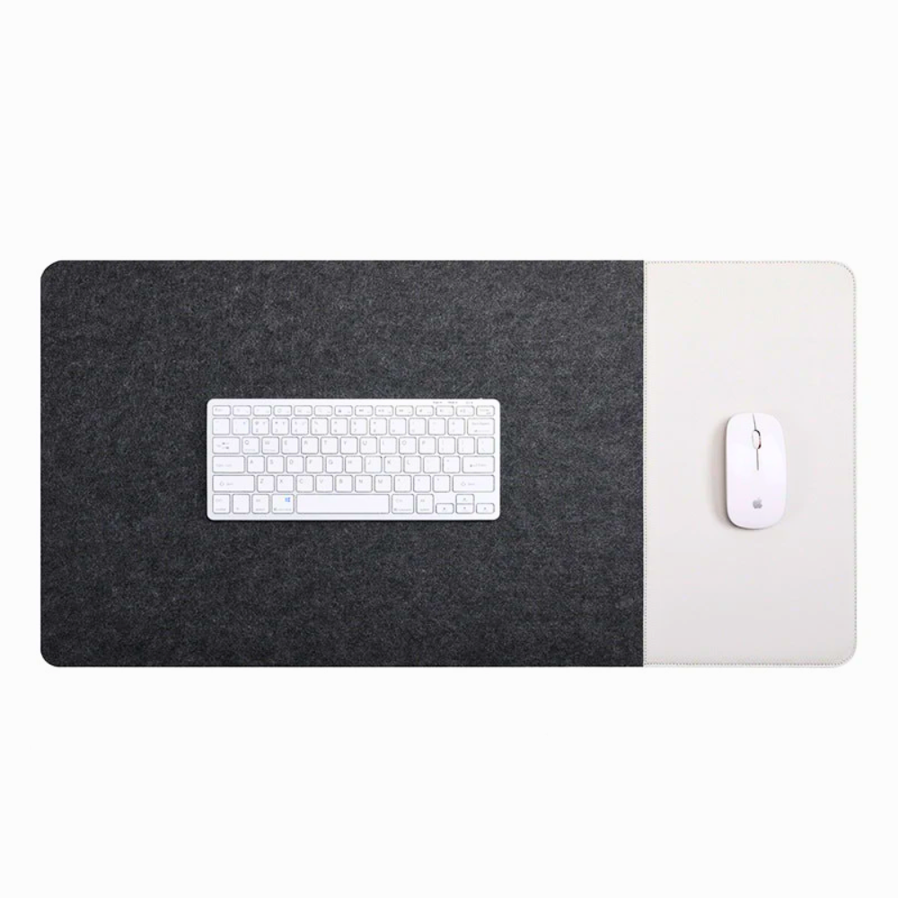 XXL Schreibtischunterlage Mauspad 100x50 cm PU-Leder – Multifunktionale Matte für Büro, Homeoffice & Gaming