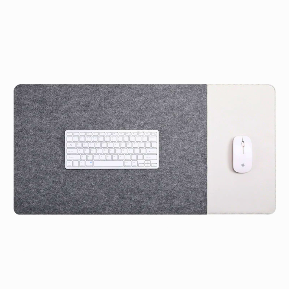 XXL Schreibtischunterlage Mauspad 100x50 cm PU-Leder – Multifunktionale Matte für Büro, Homeoffice & Gaming