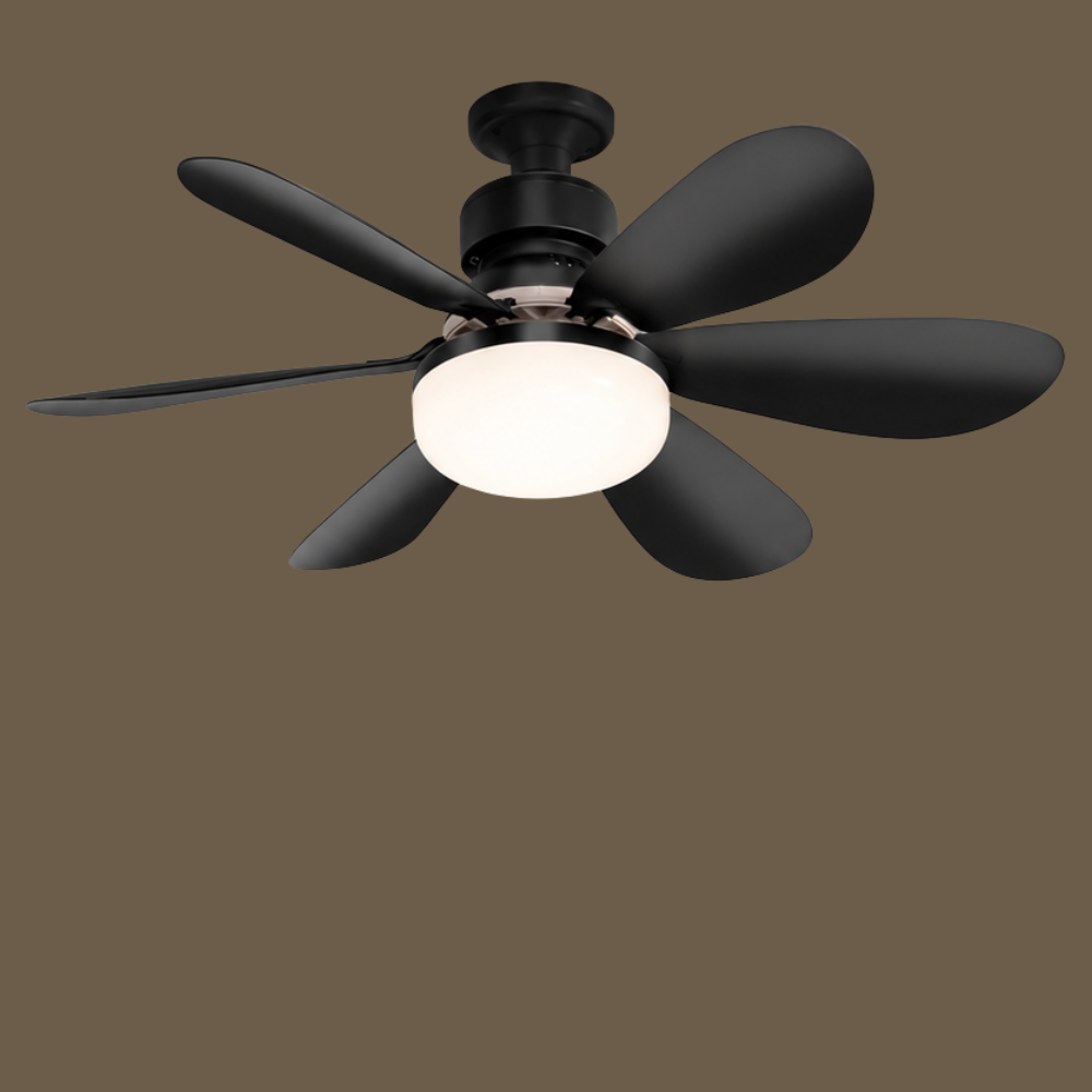 Deckenventilator mit Licht E27 LED Schraubfassung Fernbedienung 40W für Schlafzimmer Wohnzimmer