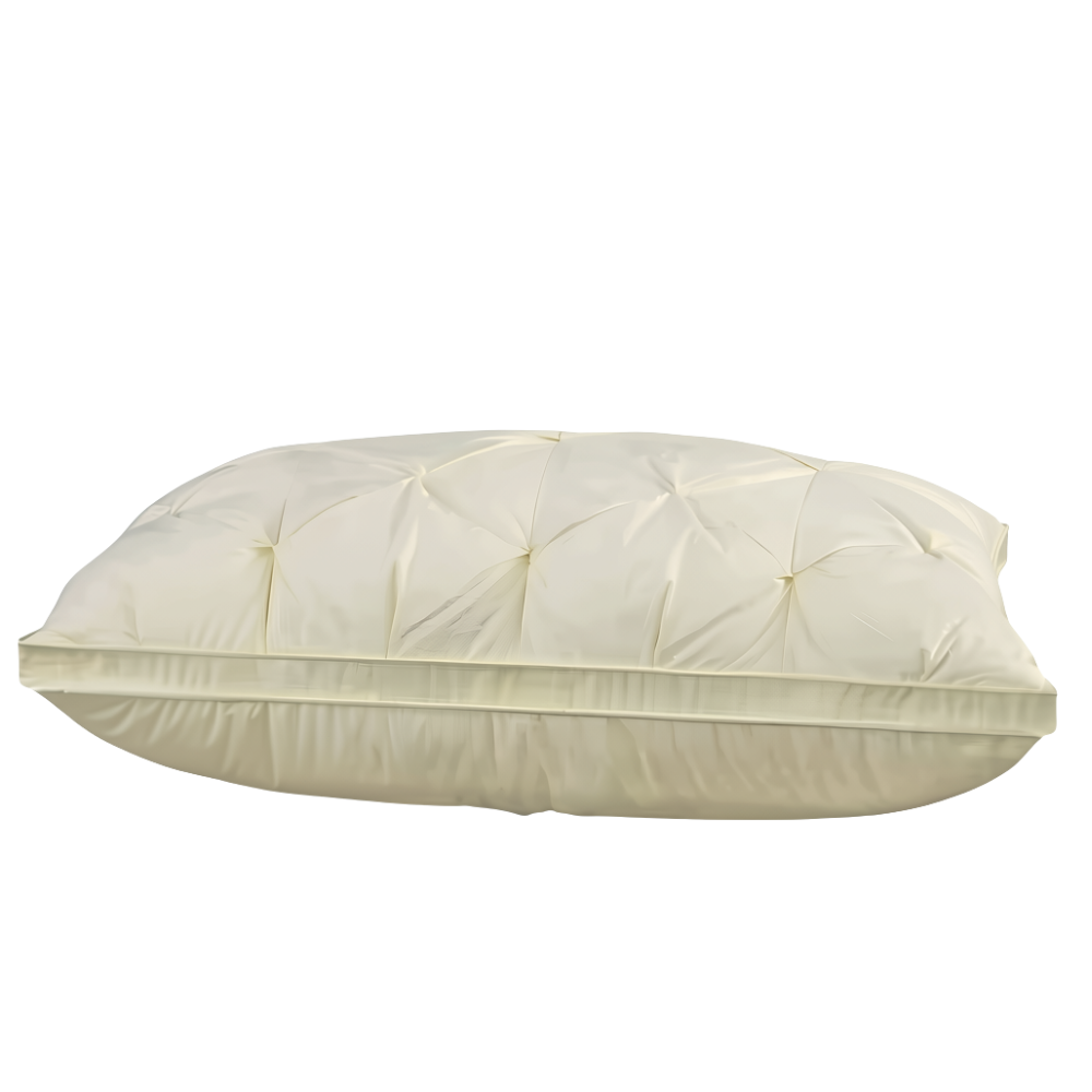 Weiches Kopfkissen 48 x 74 cm – Bettkissen mit daunenähnlicher Mikrofaserfüllung, 700 bis 900 g