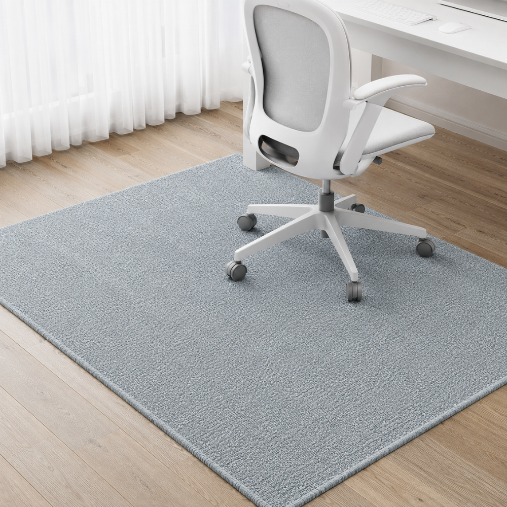 Moderne Schreibtischstuhlmatte - Strapazierfähiges Polyester für Büro & Home Office