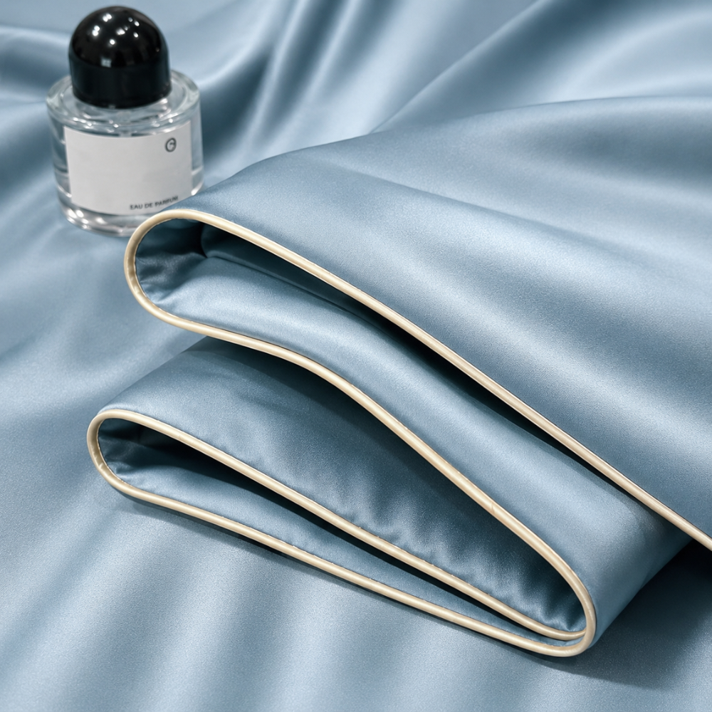 Luxuriöse Sommerdecke mit seidigem Gefühl – leichte kühlende Bettdecke, atmungsaktive Schlafdecke für Schlafzimmer & Gästezimmer