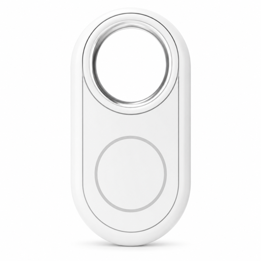 Bluetooth-Tracker für iPhone & Android – Smart Tag mit Apple Wo ist? & Google Find My Device für Schlüssel, Tasche & Gepäck