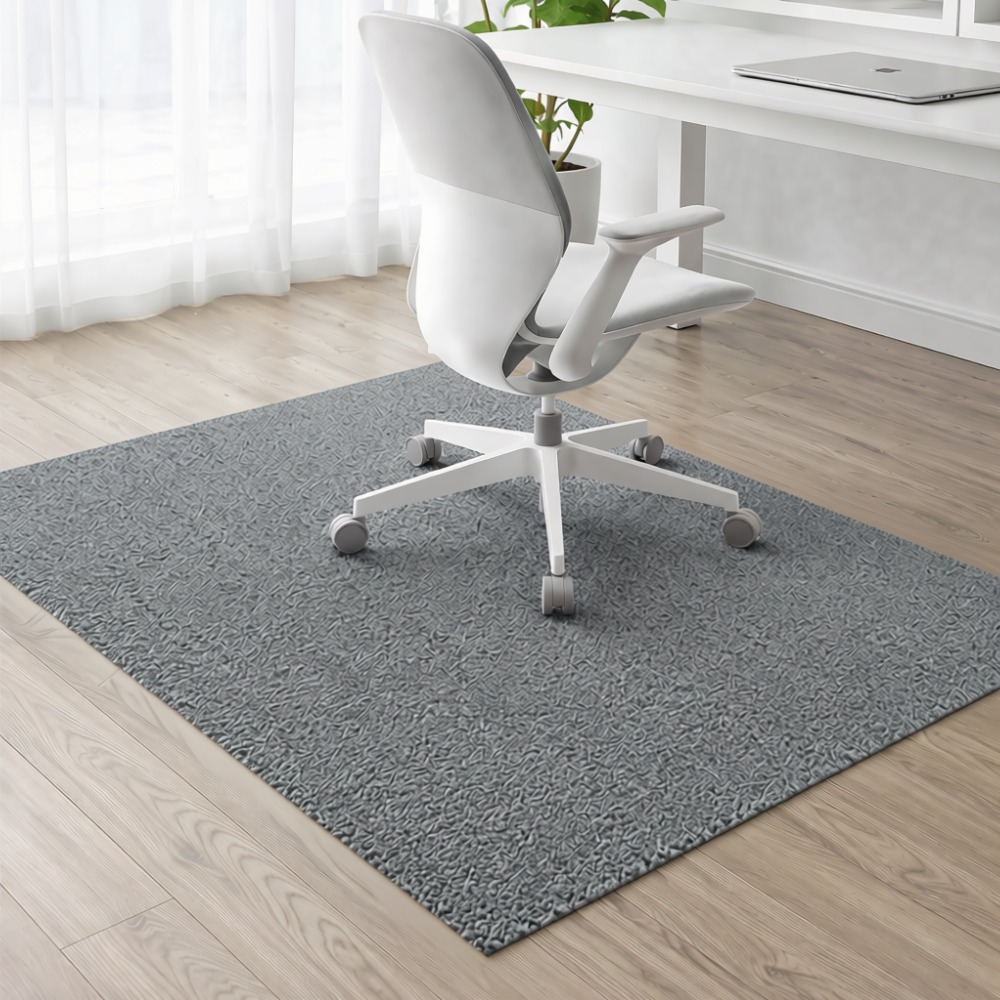 Moderne Schreibtischstuhlmatte - Strapazierfähiges Polyester für Büro & Home Office