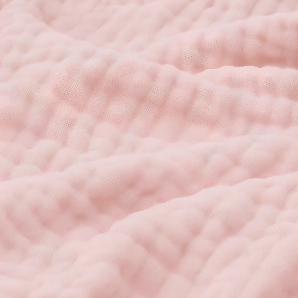 Sano Musselin Kuscheldecke Baumwolle - Leichte Wohndecke & Sofadecke für Sommer & Übergang