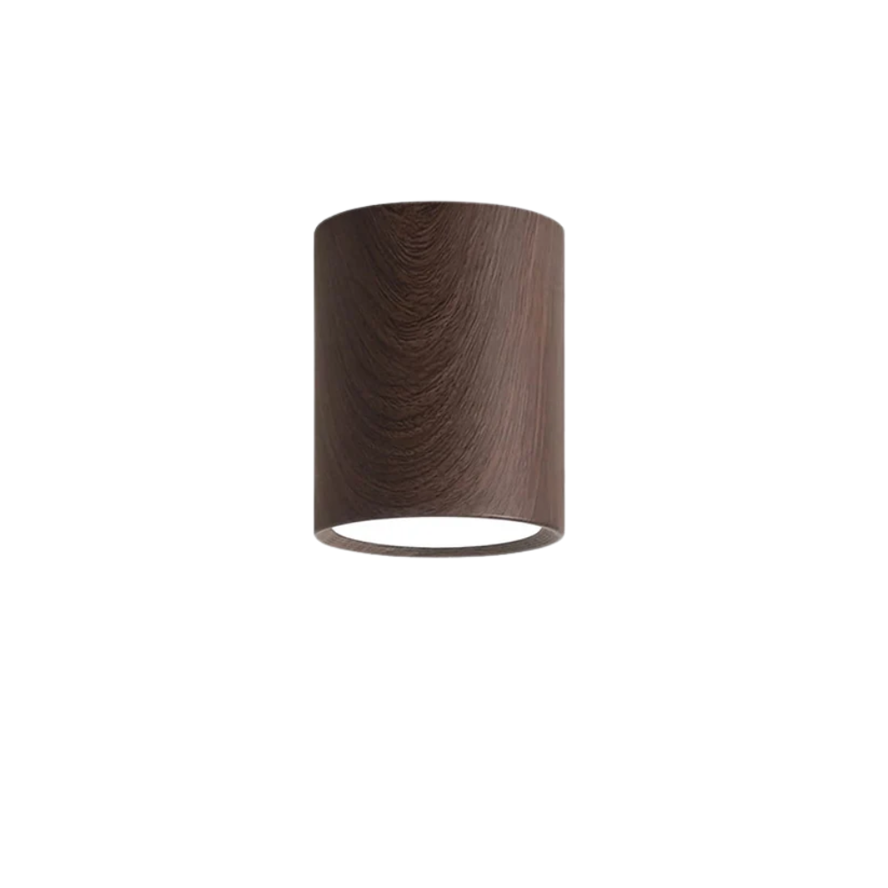 Zylindrische LED Aufbauleuchte im modernen Design - Effektive Spot-Deckenbeleuchtung für Wohnräume