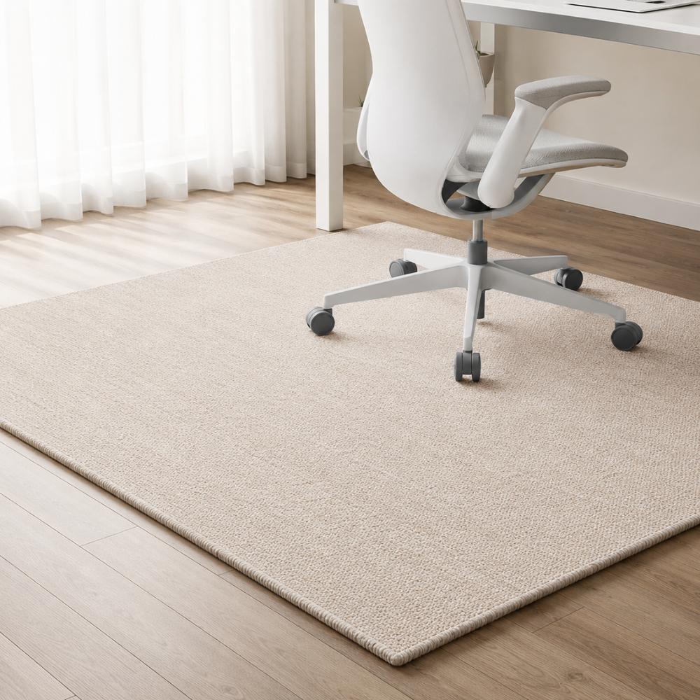 Moderne Schreibtischstuhlmatte - Strapazierfähiges Polyester für Büro & Home Office