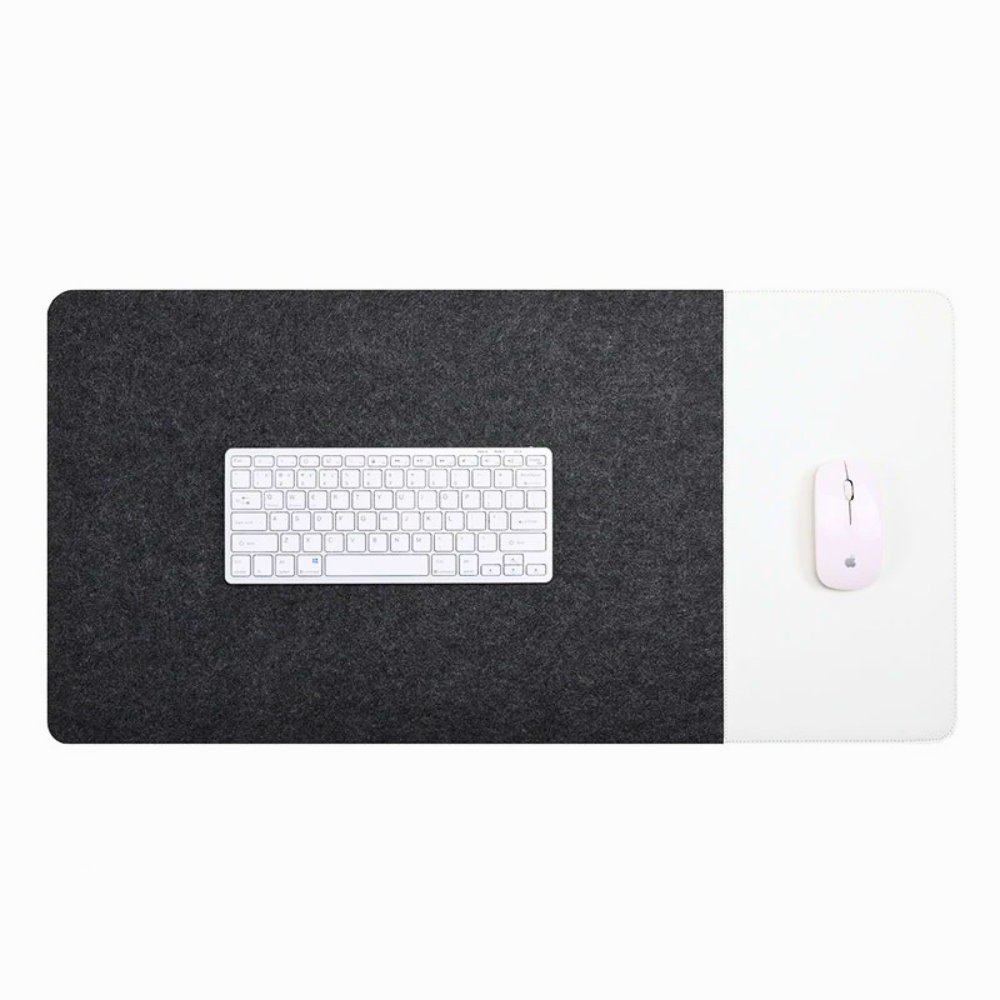 XXL Schreibtischunterlage Mauspad 100x50 cm PU-Leder – Multifunktionale Matte für Büro, Homeoffice & Gaming