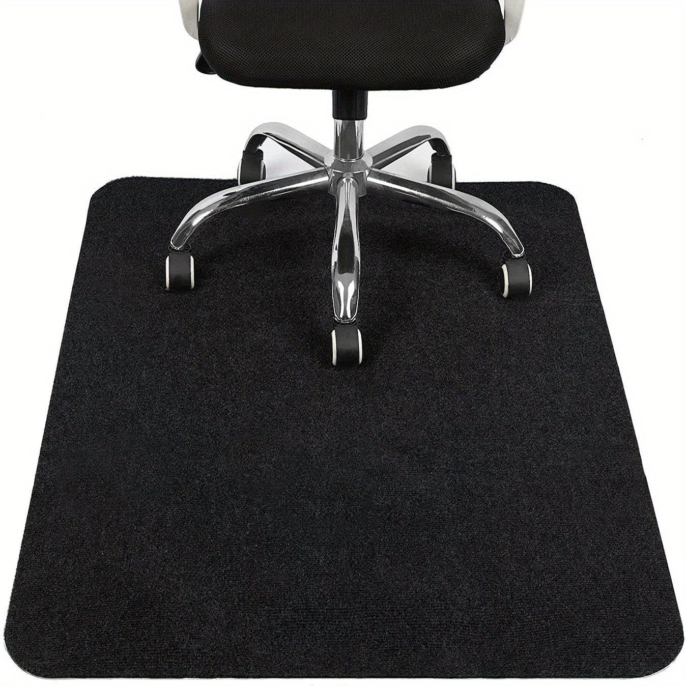 Bürostuhlunterlage für Hartböden 90x120 cm – Zuschneidbare Bodenschutzmatte für Schreibtisch, Büro & Homeoffice