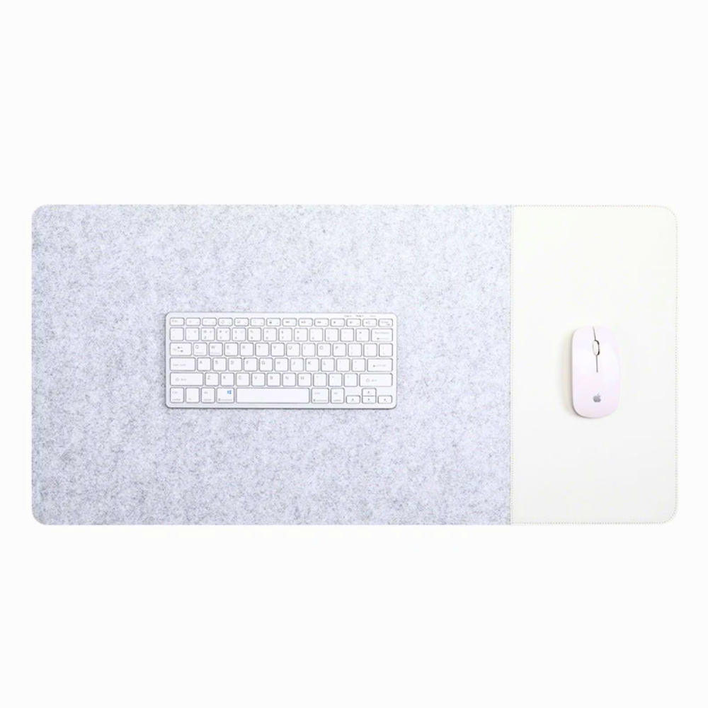 XXL Schreibtischunterlage Mauspad 100x50 cm PU-Leder – Multifunktionale Matte für Büro, Homeoffice & Gaming