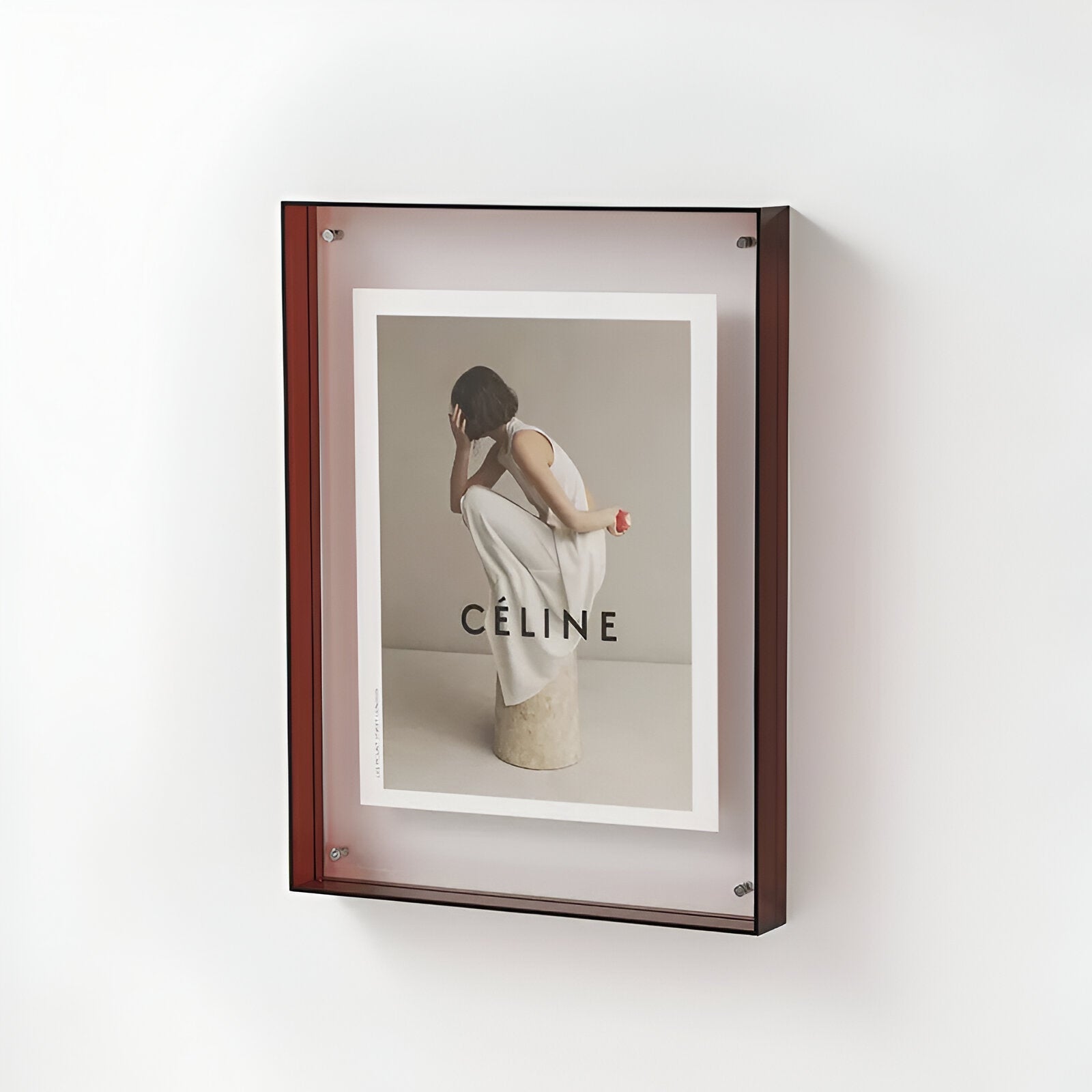 AcryGlow Moderner Bilderrahmen | Transparenter Acryl, Minimalistisch 10