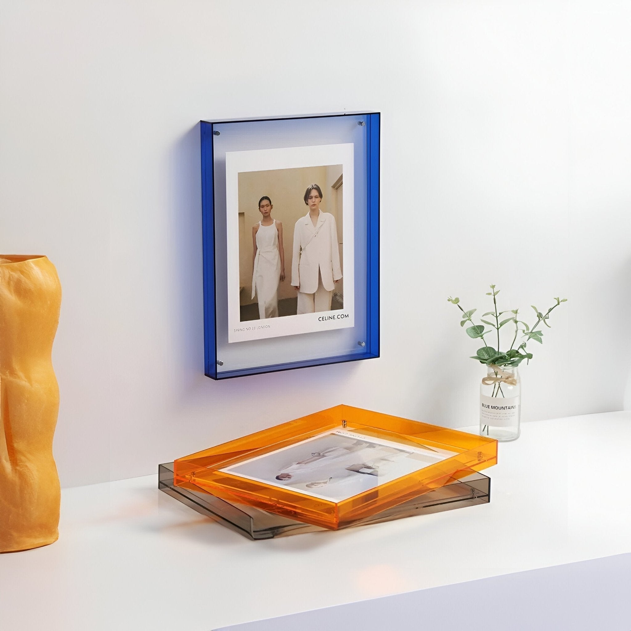 AcryGlow Moderner Bilderrahmen | Transparenter Acryl, Minimalistisch 2