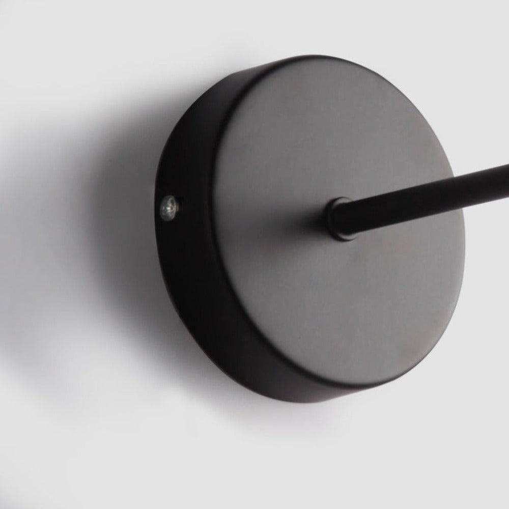 Verstellbare Schwarze LED Wandleuchte für Moderne Wohn- und Essräume