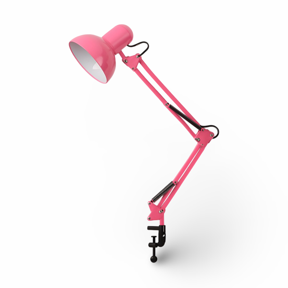 Verstellbare Clip-On Schreibtischlampe mit Langem Arm für den Einsatz zu Hause und im Büro