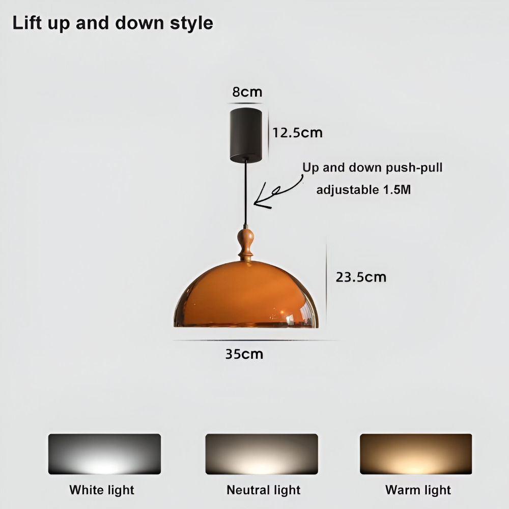 Verstellbare Schwenkarm Pendelleuchte - LED Pendelleuchte für modernes Wohndesign