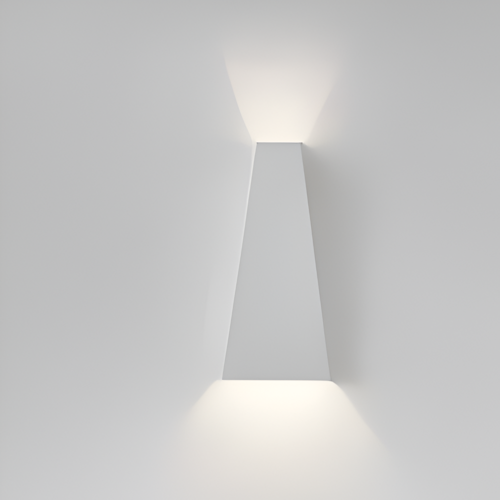 AlumiRay Wandleuchte - Minimalistische Trapezförmige Wandlampe - Up and Down Wall Lights LED