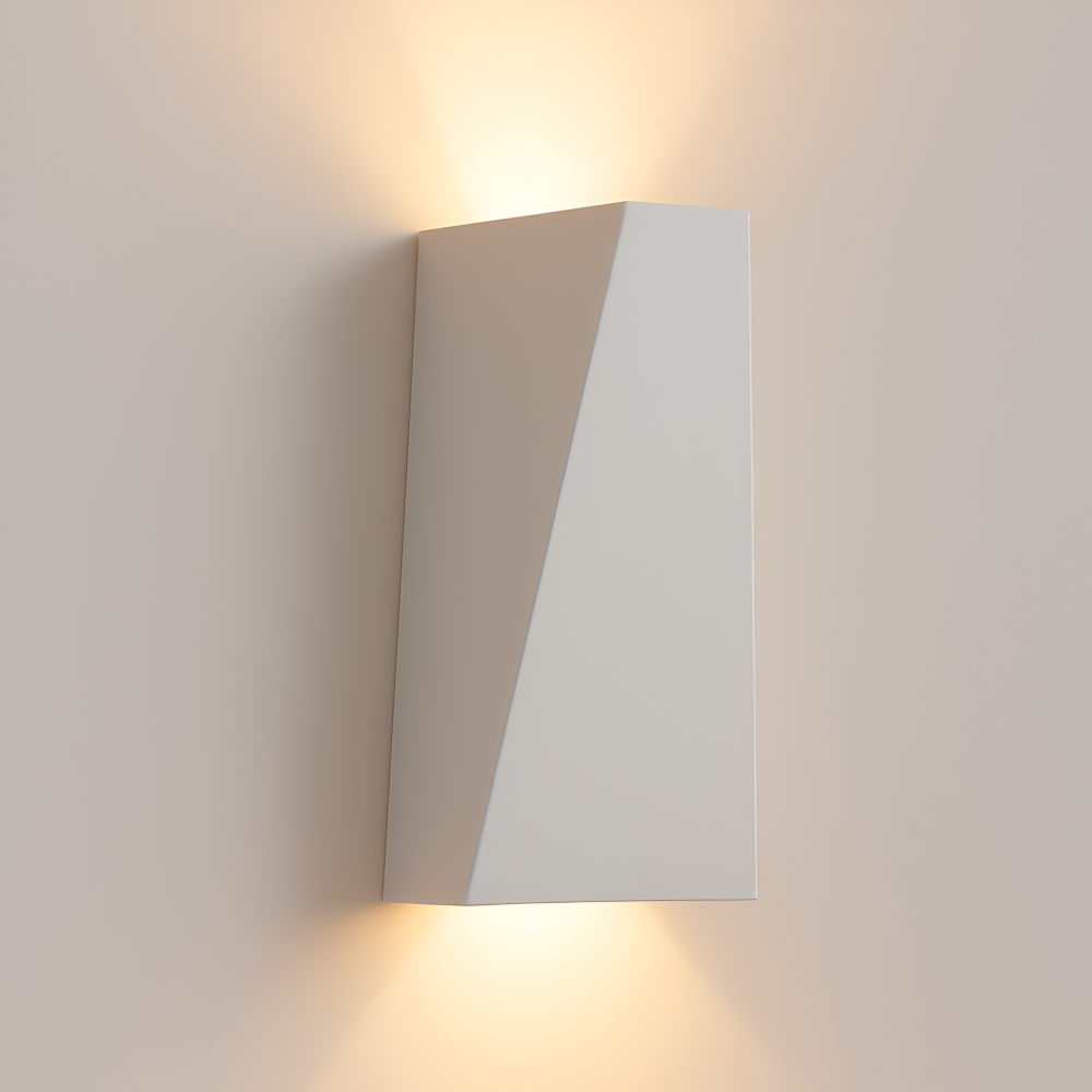 AlumiRay Wandleuchte - Minimalistische Trapezförmige Wandlampe - Up and Down Wall Lights LED