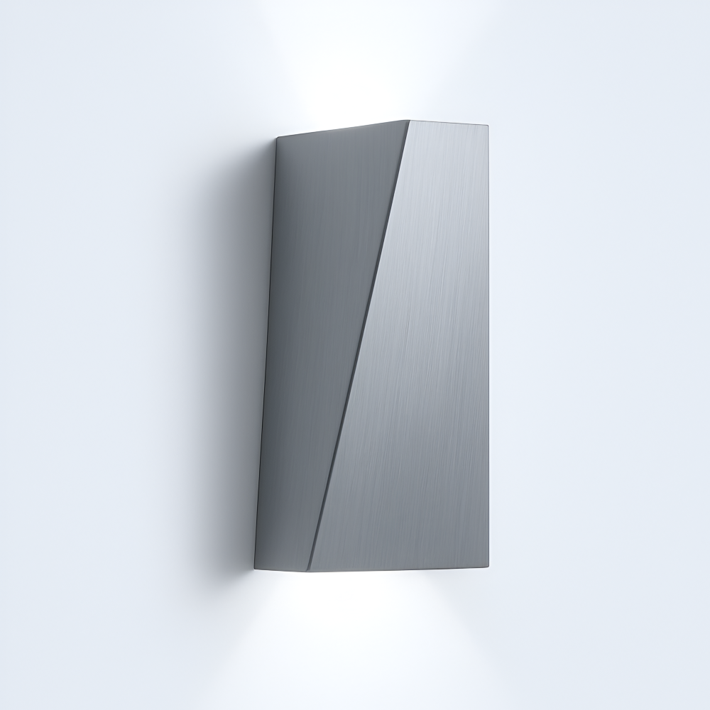 AlumiRay Wandleuchte - Minimalistische Trapezförmige Wandlampe - Up and Down Wall Lights LED