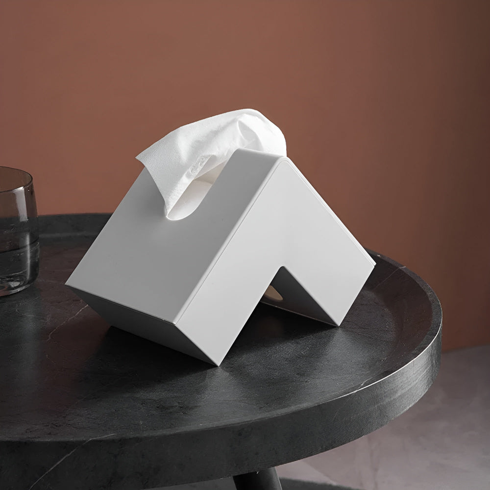 AngleEase - Moderne L-förmiger Tissue Halter - Right Angle Tissue Aufbewahrungsbox