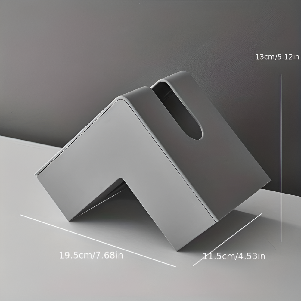 AngleEase - Moderne L-förmiger Tissue Halter - Right Angle Tissue Aufbewahrungsbox