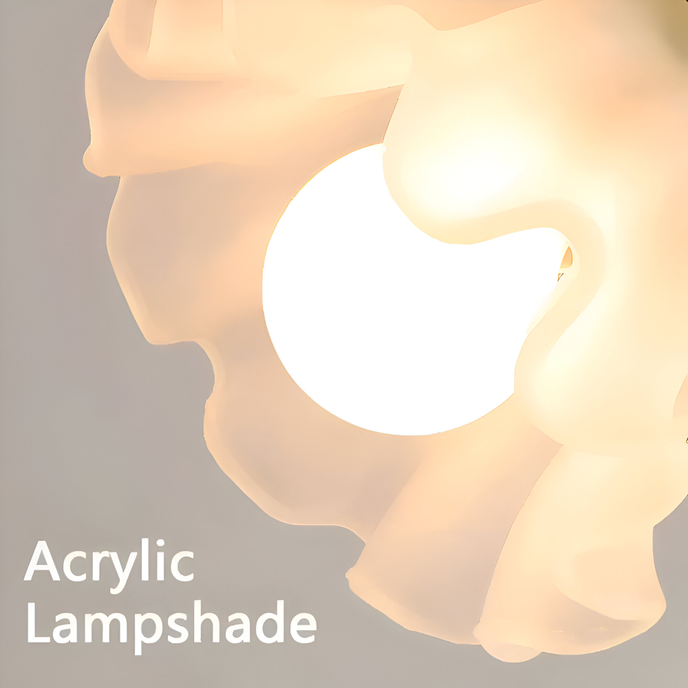 Antik Inspiriertes Florales Design Tischlampe im Französischen Stil