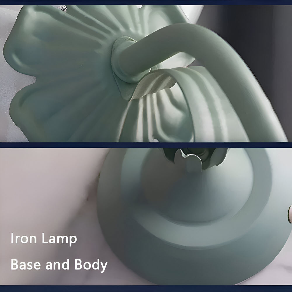 Antik Inspiriertes Florales Design Tischlampe im Französischen Stil