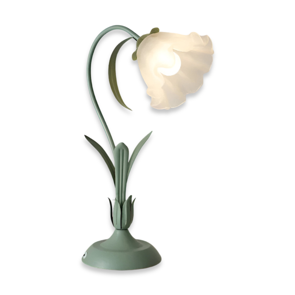 Antik Inspiriertes Florales Design Tischlampe im Französischen Stil