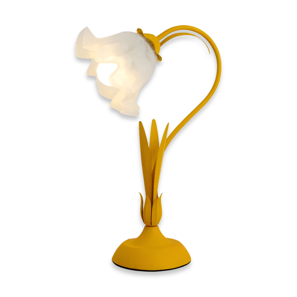 Antik Inspiriertes Florales Design Tischlampe im Französischen Stil