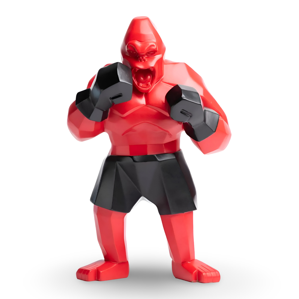 ApePunch Statue - Boxen Geist Gorilla Harz Dekoration