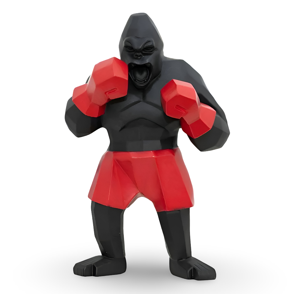 ApePunch Statue - Boxen Geist Gorilla Harz Dekoration