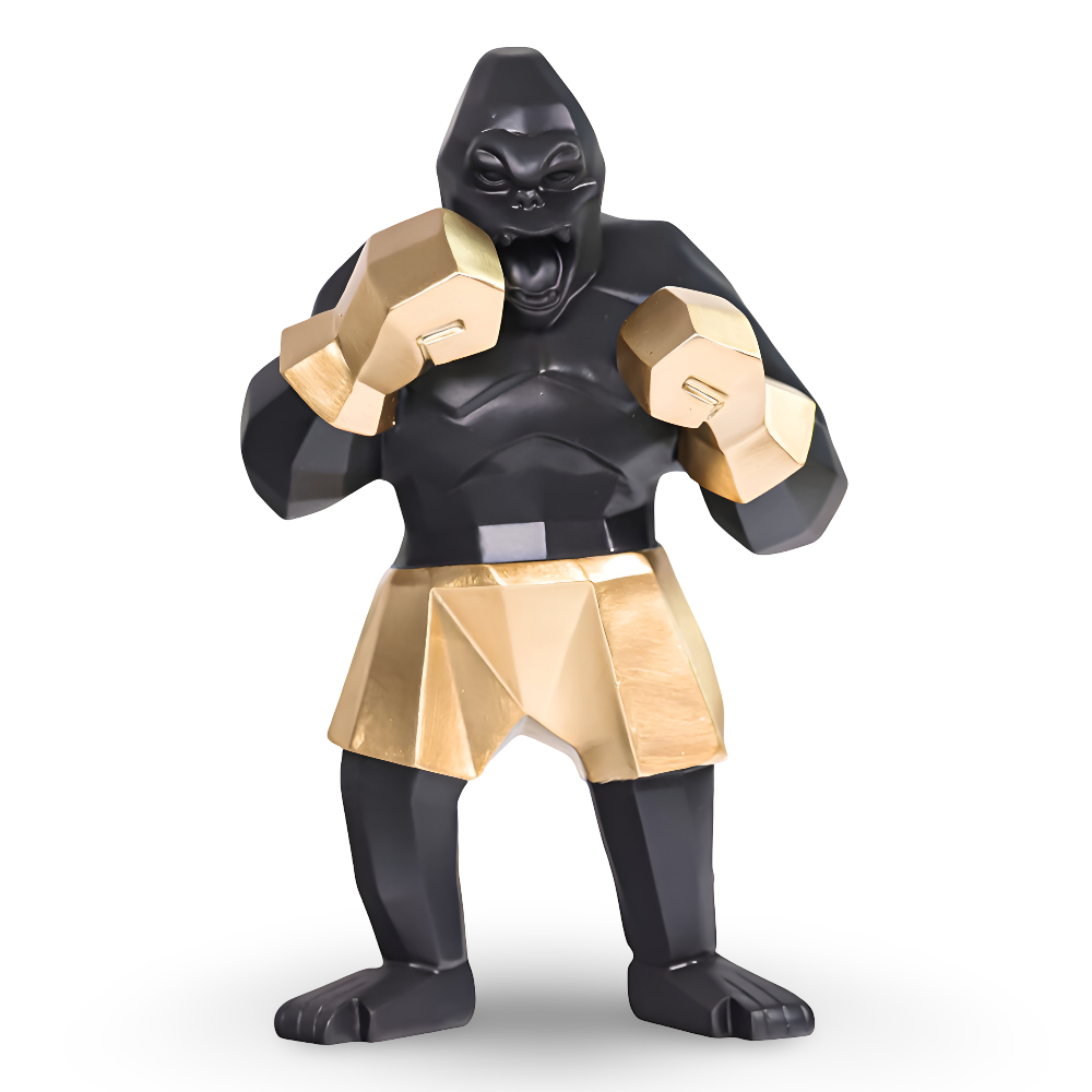 ApePunch Statue - Boxen Geist Gorilla Harz Dekoration