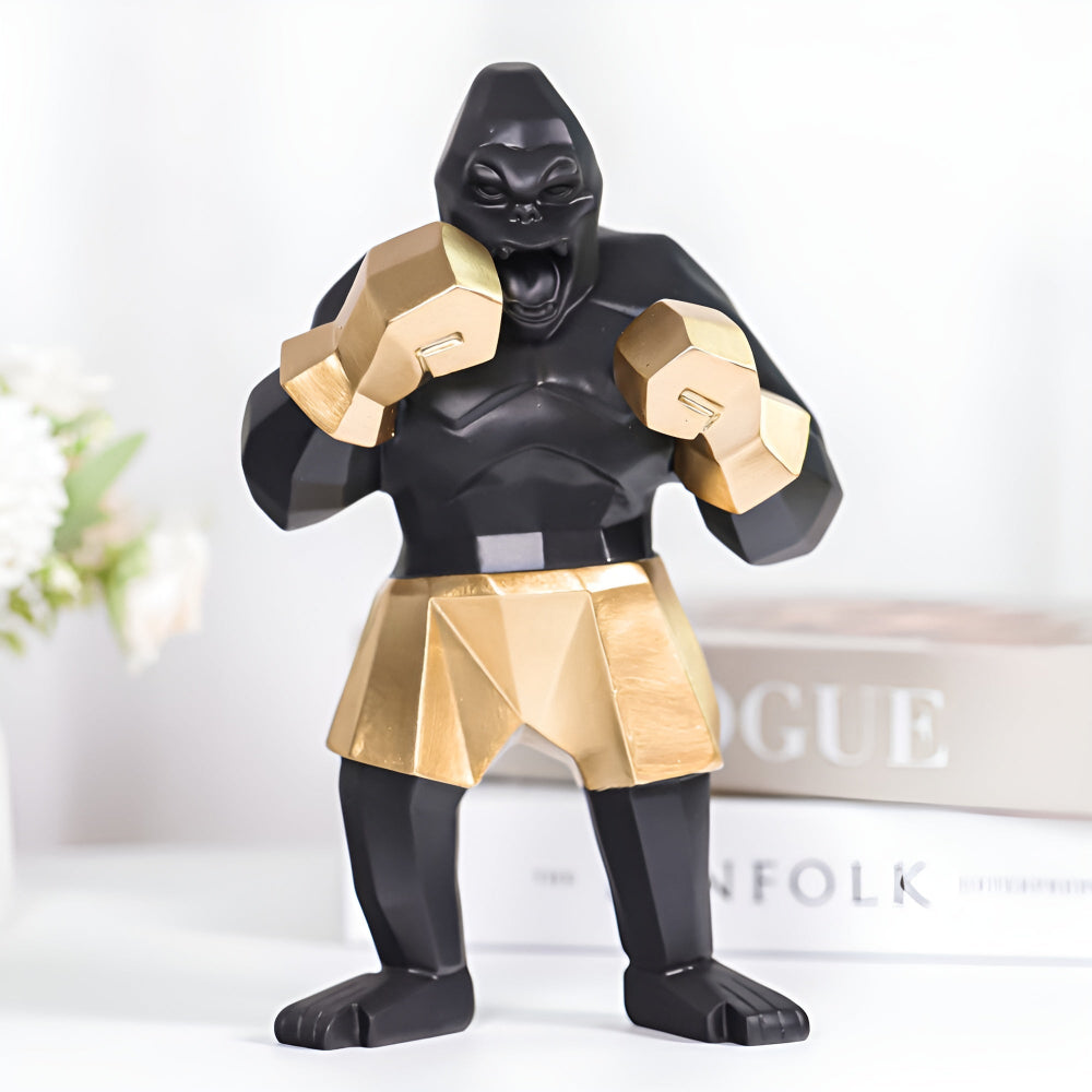 ApePunch Statue - Boxen Geist Gorilla Harz Dekoration