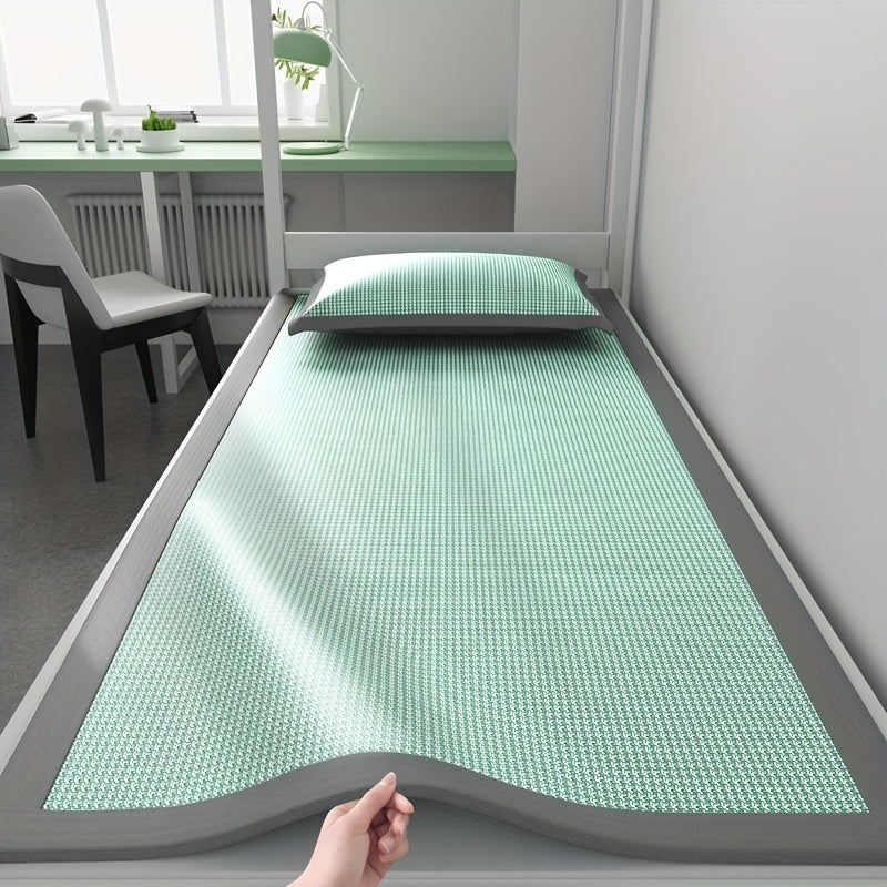 Atmungsaktiver Kühlender Matratzenschoner Set - Eisseidenfaser 180x200 für Sommerkomfort 9
