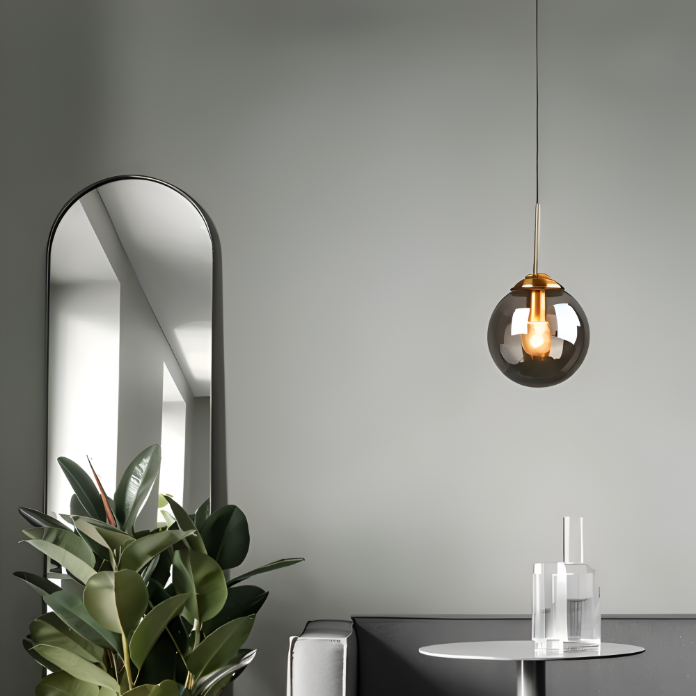 BalLoft Pendelleuchte - Nordische LED Glas Hängelampe - Dekorative Beleuchtung