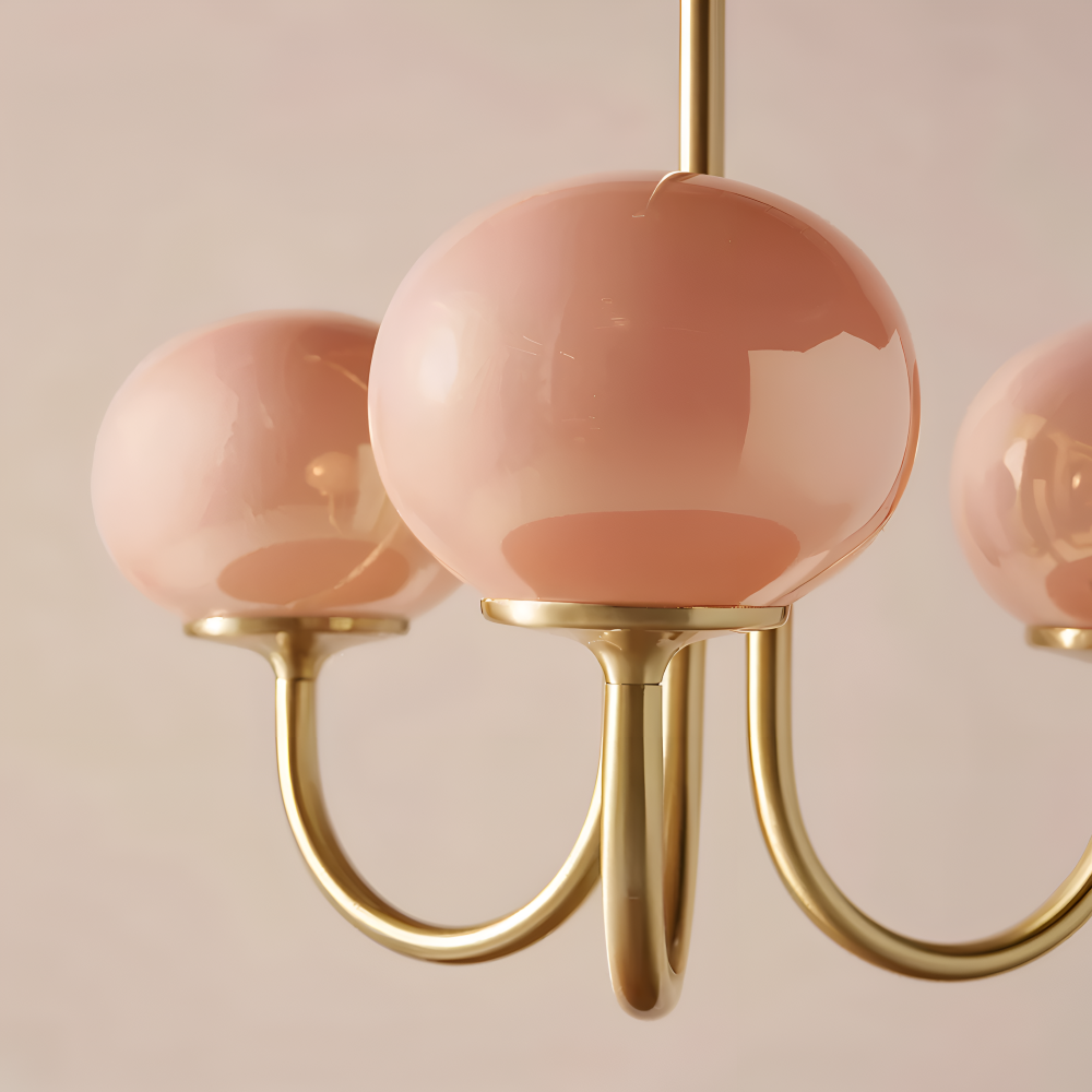 BeadGlitz Deckenleuchte - Marshmallow Bubble Kronleuchter - Glänzende Globe Pendelleuchte