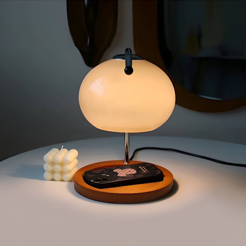 CandleGleam - Dimmbare Metall Glas Kerzenwärmer Lampe mit Retro-Charme