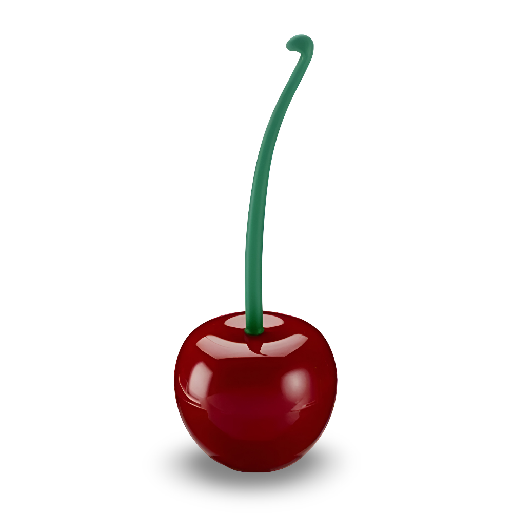 CherryFresh - Stylische Toilettenbürste und Halter für Mühelose Reinigung