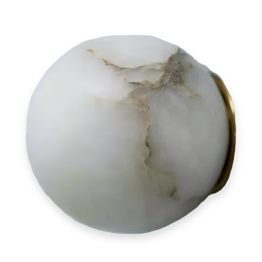 Schicke Marmor-Wandleuchte für Sanfte Beleuchtung - Zeitloses Wohnaccessoire